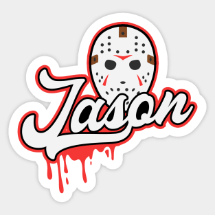 Jason Voorhees Sticker